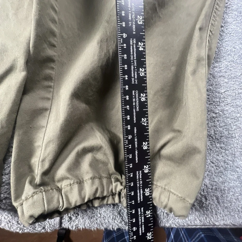 Levis 94 Baggy Pants Womens 30‎ 32x30  Olive Green Cargo Baggy Loose Y2K